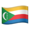 Comoros emoji on Apple